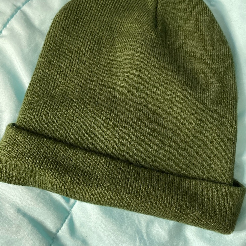 Green New York Beanie - Picture 3 of 3